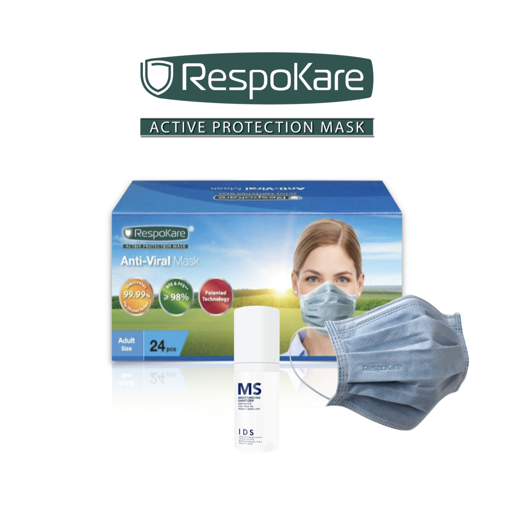 Anti-Viral Mask (RespoKare) 24’s Anti-Viral Mask (RespoKare) 24’s